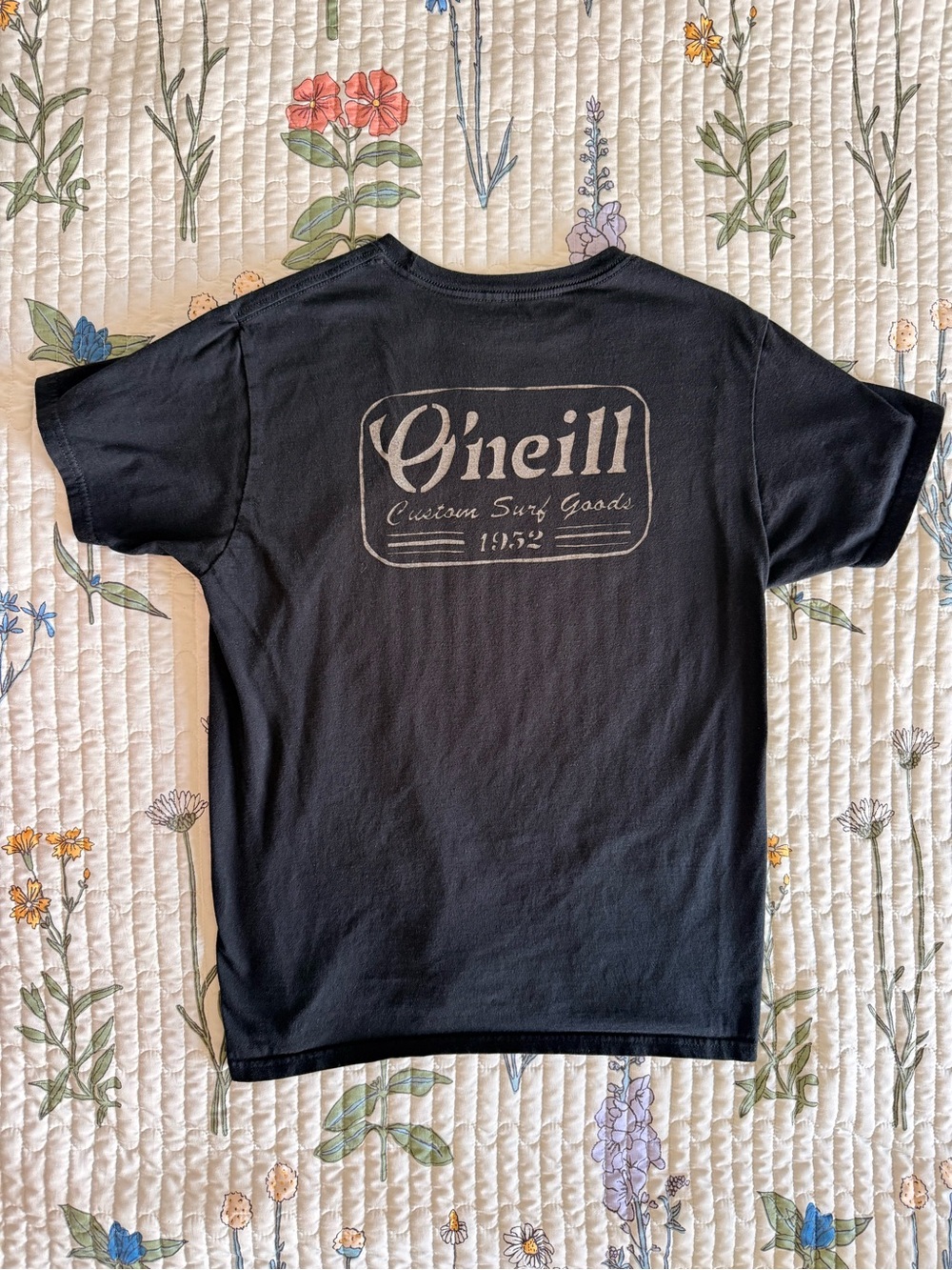O'Neill Black Short-Sleeve Logo Tee